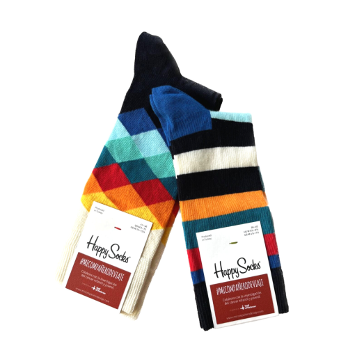 Calcetines estampados solidarios de Happy Socks de Pippi Calzaslargas